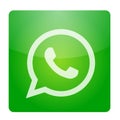 WhatsApp icon logo element sign vector mobile app on white background