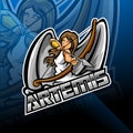Artemis esport mascot logo design