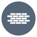 Basic RGB  Barrier, brick Vector Icon which can easily modify or edit Royalty Free Stock Photo