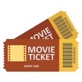 Entry, ticket, Color Vector Icon which can easily modify or edit Royalty Free Stock Photo