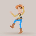 Cowboy woody Royalty Free Stock Photo