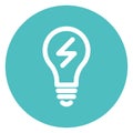 Bulb, ecolog Bold icon which can easily modify or edit