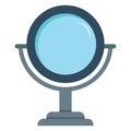 Salon Mirror color vector icon which can easily modify or edit