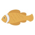 Fish, haddock, Color Vector Icon which can be easily modified or edited