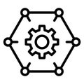 Cog, implement Vector Icon which can easily modify or edit
