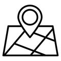 Information uncertainty, location Vector Icon which can easily modify or edit