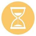 Deadline, egg timer Vector Icon which can easily modify Royalty Free Stock Photo