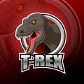 T-rex logo esport