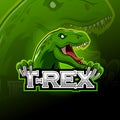 T-rex logo esport