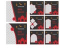 Ramadan sale template design Royalty Free Stock Photo
