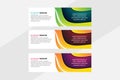 abstract design banner web template background Royalty Free Stock Photo