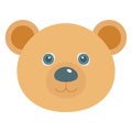 Bear Vector Icon Illustration which can easily modify or edit Royalty Free Stock Photo