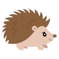 Porcupine Vector Icon Illustration which can easily modify or edit Royalty Free Stock Photo