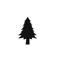 Black Spruce icon vector simple