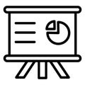 Seo analyzer  Glyph Style vector icon which can easily modify or edit Royalty Free Stock Photo