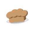 Bread Vector Design Suitable for Website or logos Royalty Free Stock Photo