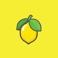 Lemon Logo Illustration 