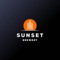 SUNSET WHEAT RICE GRAIN BEER ALE BREWERY