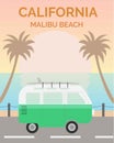 California malibu beach
