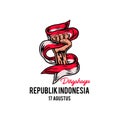 Indonesia Happy Independence Day Royalty Free Stock Photo