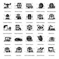 Modern Technology Solid Icons Pack