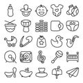 Pack Of Toys Line Icons