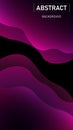 Colorful fluid abstract background with wave texture concept and minimalist color gradient