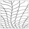 Series of simple doodles , abstract pattern on white isolated background. Royalty Free Stock Photo