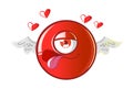 Illustration OF Jio Emoji Royalty Free Stock Photo