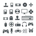 Video games icon for your illustration or another design. Royalty Free Stock Photo