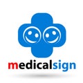 Medical health care hands care globe cros love clinic happiness wellness protect people hands life care logo design icon logo