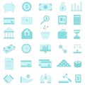 Business icon set Royalty Free Stock Photo