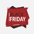 Black friday promotion offer background template Royalty Free Stock Photo