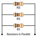 Resistors in Parallel Royalty Free Stock Photo