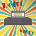 Video tape on a video player Royalty Free Stock Photo