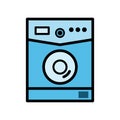 Icon, logo, symbol, washing machine.
