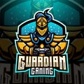 Guardian gaming esports mascot logo