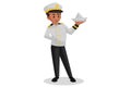 Sailor Vector Cartoon Illustration Royalty Free Stock Photo