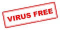 Virus free stamp