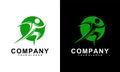 Running Logo Run Fitness Sports Company Logo