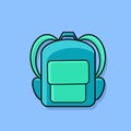 backpack  concept Royalty Free Stock Photo