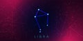Cool Libra Zodiacal Constellation Background and Wallpaper