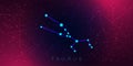 Cool Aquarius Zodiacal Constellation Background and Wallpaper