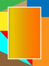 Vector of colored banners