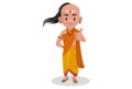 Chanakya Vector Cartoon Illustration