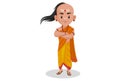 Chanakya Vector Cartoon Illustration