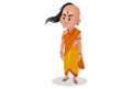 Chanakya Vector Cartoon Illustration