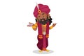 Vector Graphic Illustration of Shakuni Royalty Free Stock Photo