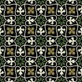 Seamless floral pattern. Ancient Persian style.