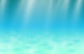 Sun shine under water background vector. Basic RGB
